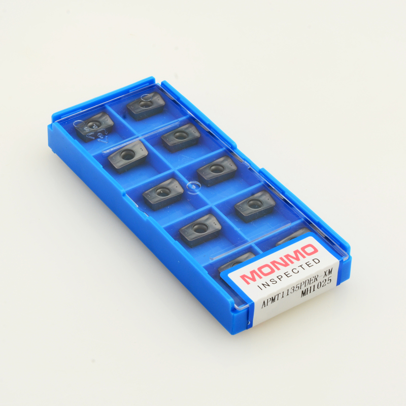 MH1025系列飛刀粒 鋼件，預(yù)硬鋼刀片專用銑刀片