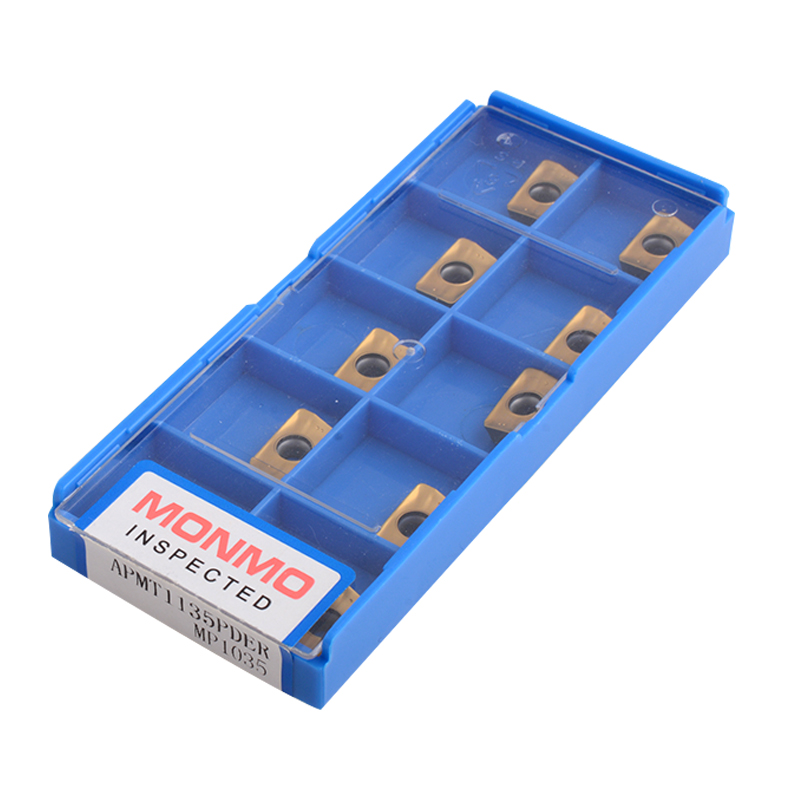 APMT1135PDER-XM MP1035一行數(shù)控銑刀片 MONMO刀粒鋼件不銹鋼專用